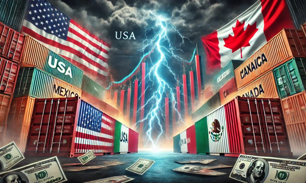 Торговая напряженность обостряется! Трамп планирует ввести 25%-ные пошлины на...